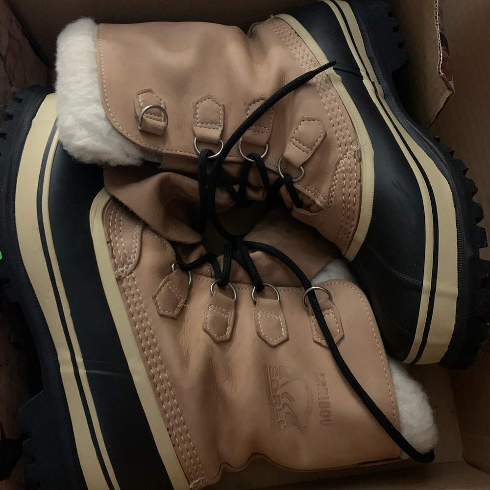 SOREL Caribou Fleece-Lined Duck Boots